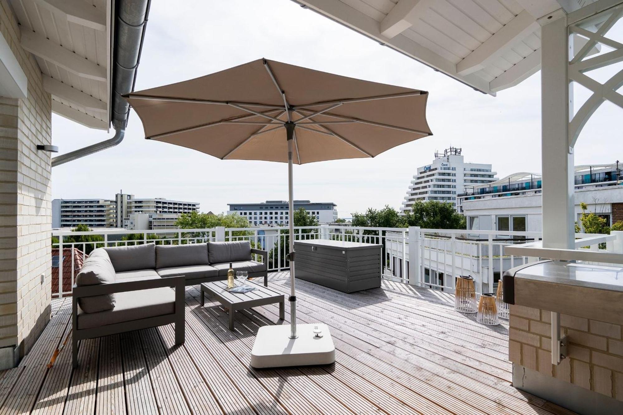 Apartamento Wicheldorfstrasse 48A Penthouse Am Kurpark Grömitz Exterior foto